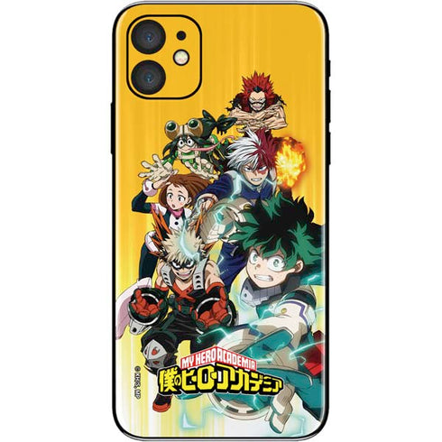 My Hero Academia Deku Squad Season 5 iPhone 11 Skin